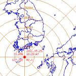 제주시 동북동 해역서 2.0 규모 지진