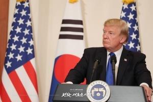 트럼프 'G20끝나고 한국온다..북한에 던질 메시지 주목'