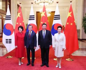 G20 참석, 문재인 대통령 첫 일정, 시진핑 주석과 한중정상회담..방북 내용 공유