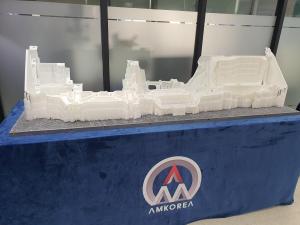 에이엠코리아가 선보이는 2,100mm의 초대형 사이즈 제작이 가능한 SLA 3D 프린터