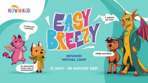 노바키드, 버츄얼 영어 캠프 ‘이지 브리지(Easy Breezy)’ 8월 29일까지 진행
