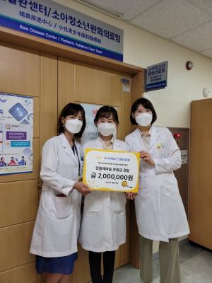 예비사회적기업 ‘(주)민들레마음’, 화순전남대학교병원에 후원금 기탁
