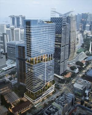 현대건설, 약 2400억 규모 싱가포르 재개발 공사 단독 수주
