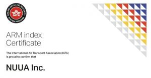 누아, IATA ARM Index 인증 획득
