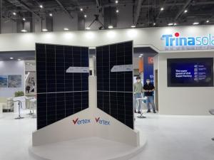 트리나솔라, ‘2022 국제그린에너지엑스포’서  210mm 버텍스 초고출력 태양광 모듈 선보여