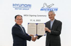 현대차그룹-미쉐린, 전기차 전용 타이어 개발 업무협약