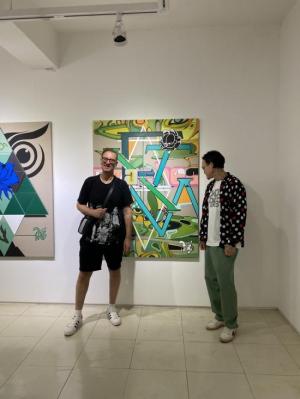 마이클 베빌아쿠아, 두 번째 한국 개인전 관훈갤러리에서 개최